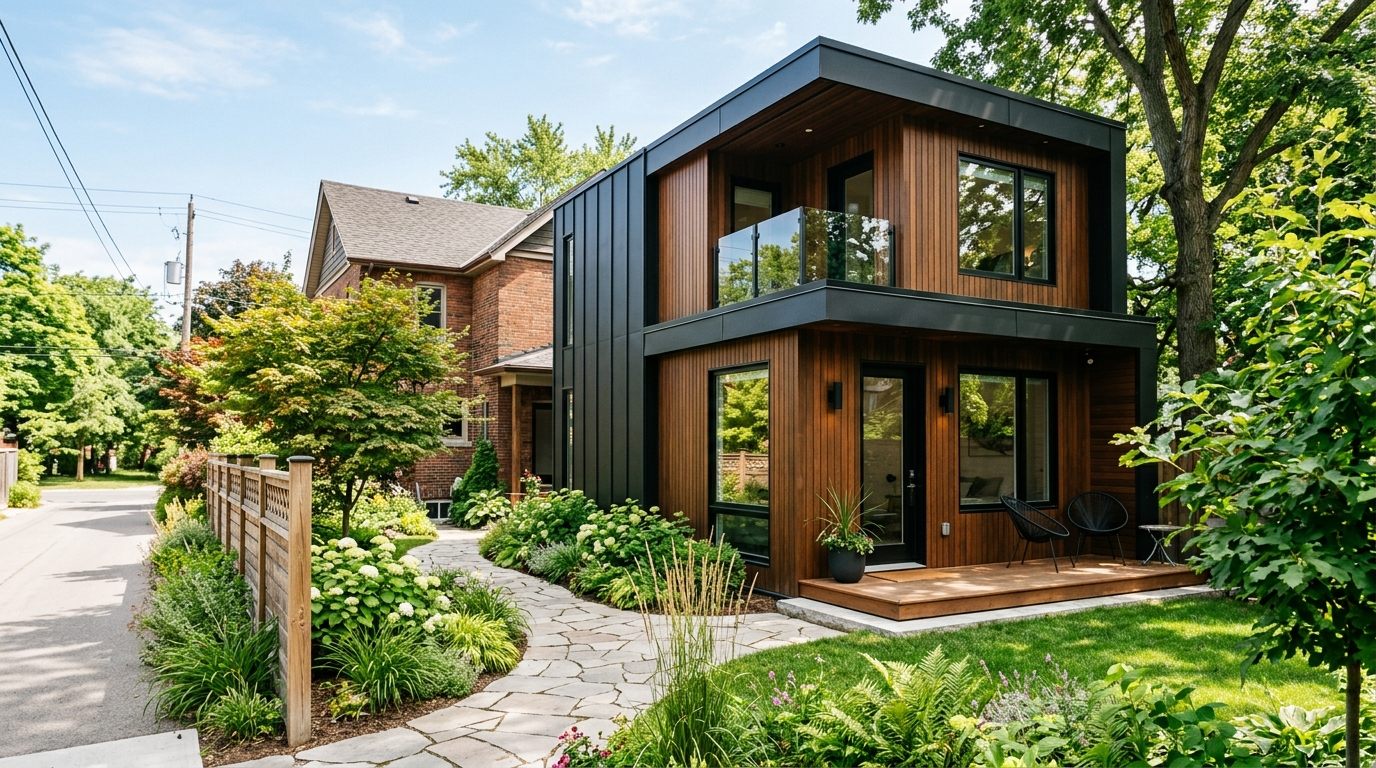 Laneway and garden suite permit drawings in Toronto